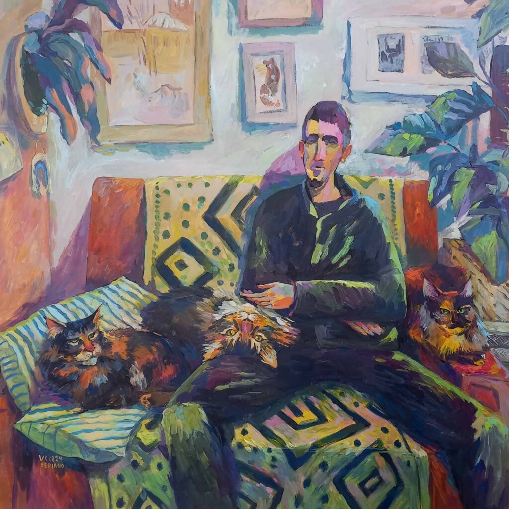 Three Whiskered Friends