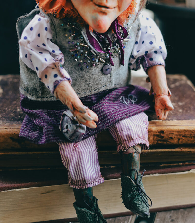 Handmade Collectible Art Doll