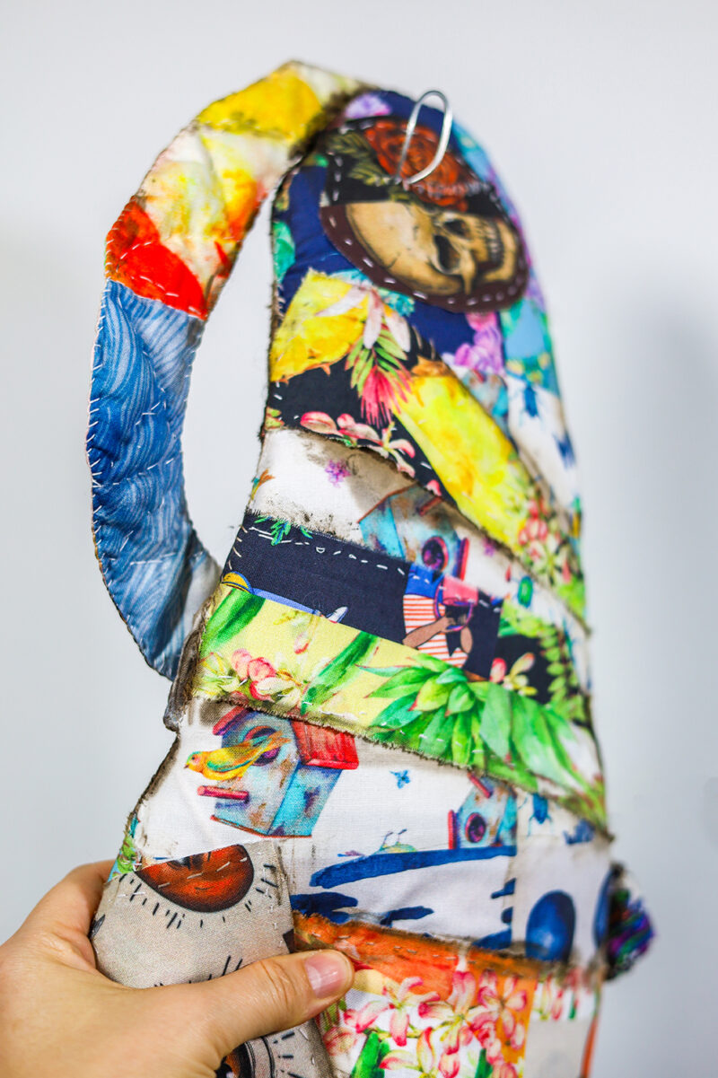 Back Then, I Didn’t Know — Textile Wall Sculpture
