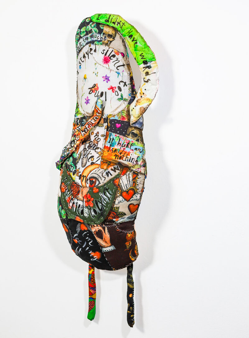 Back Then, I Didn’t Know — Textile Wall Sculpture