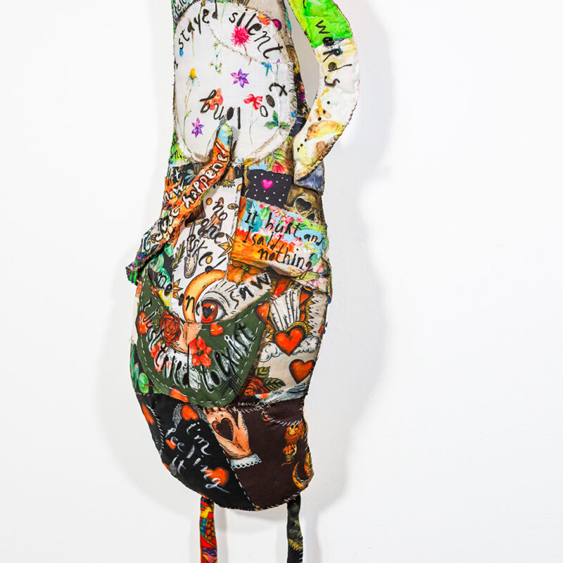Back Then, I Didn’t Know — Textile Wall Sculpture