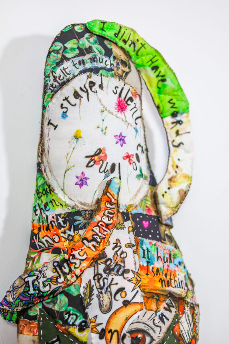 Back Then, I Didn’t Know — Textile Wall Sculpture