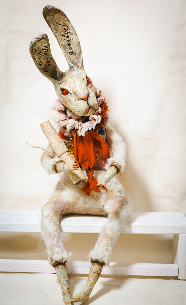 One Rabbit Ago — Handmade Art Doll