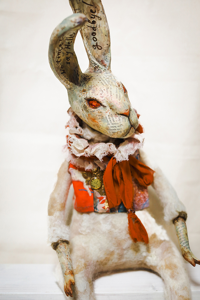 One Rabbit Ago — Handmade Art Doll