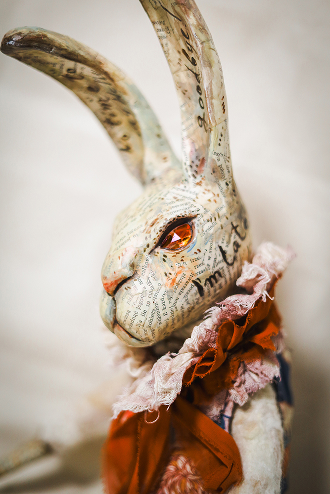 One Rabbit Ago — Handmade Art Doll