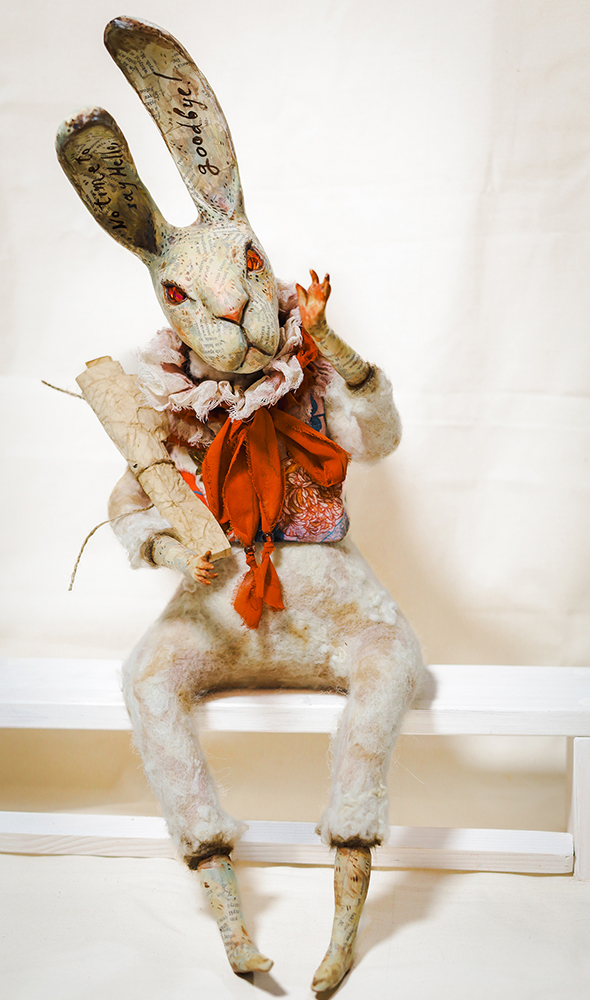 One Rabbit Ago — Handmade Art Doll