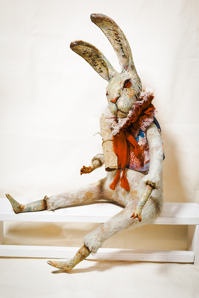 One Rabbit Ago — Handmade Art Doll