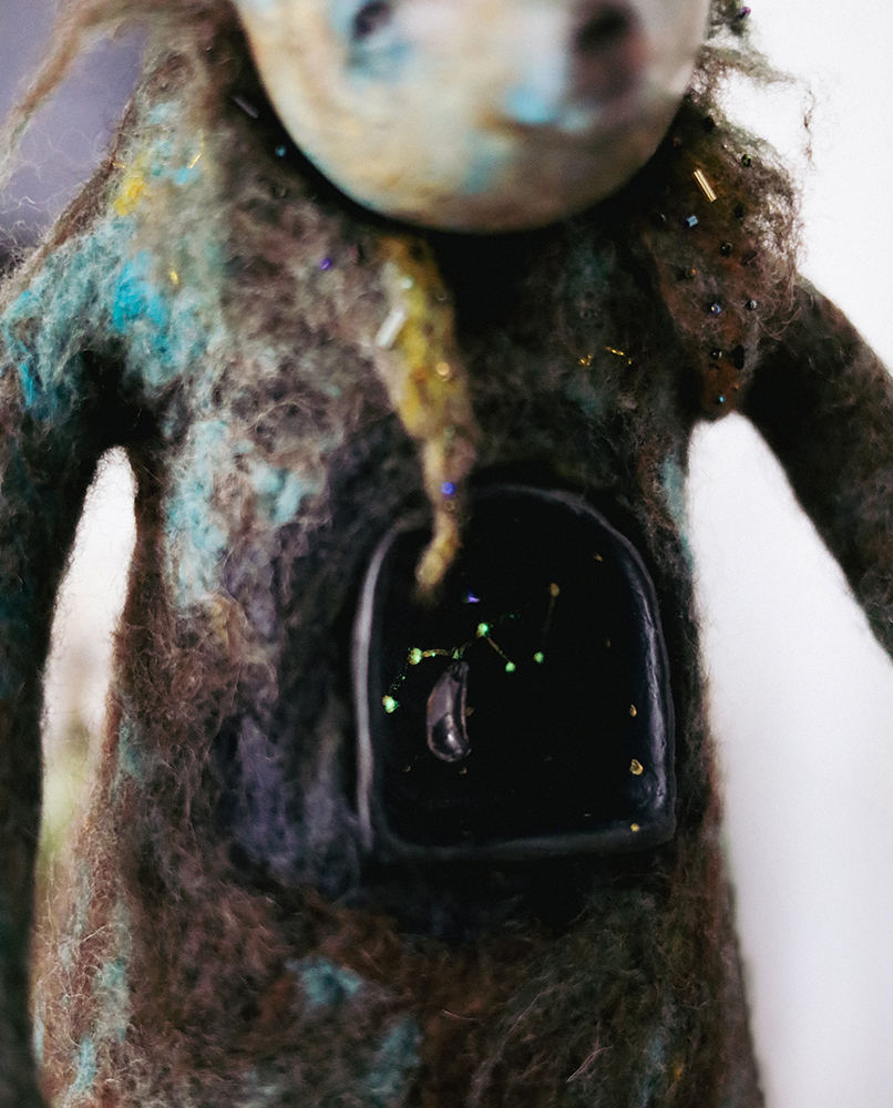 Ursa Major — Mixed Media Bear Sculpture