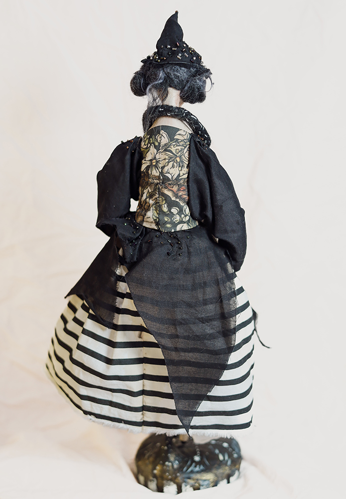 Cygnus – The Swan Constellation | Mixed Media Art Doll
